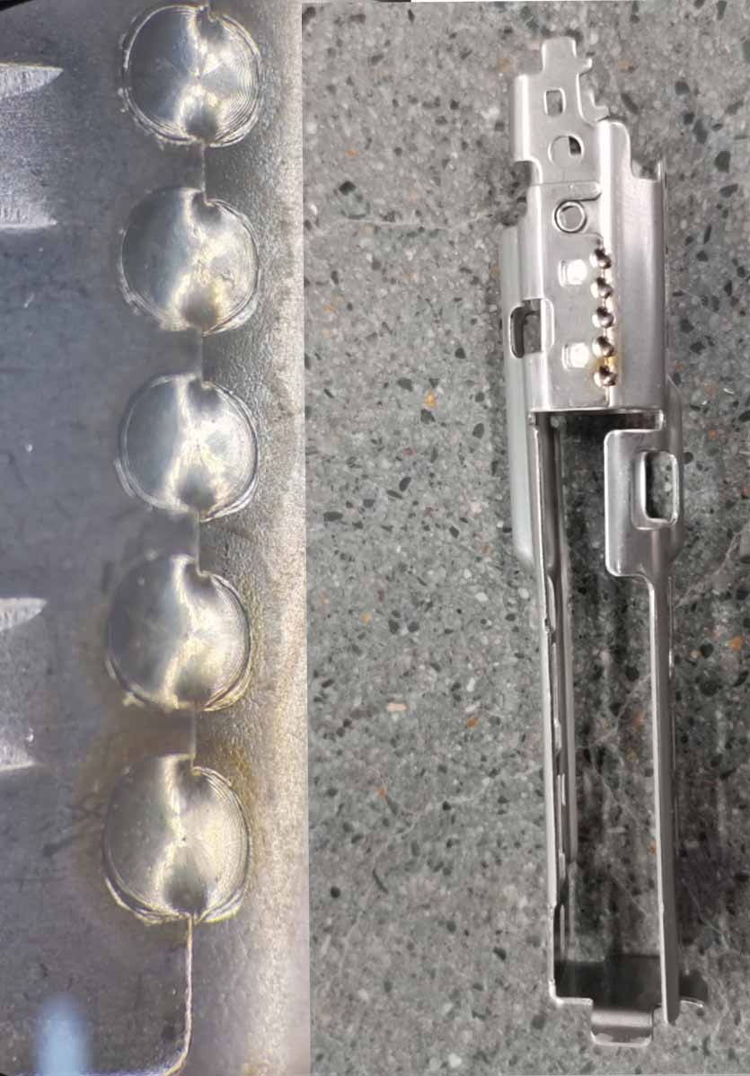 小器件拼接激光焊接