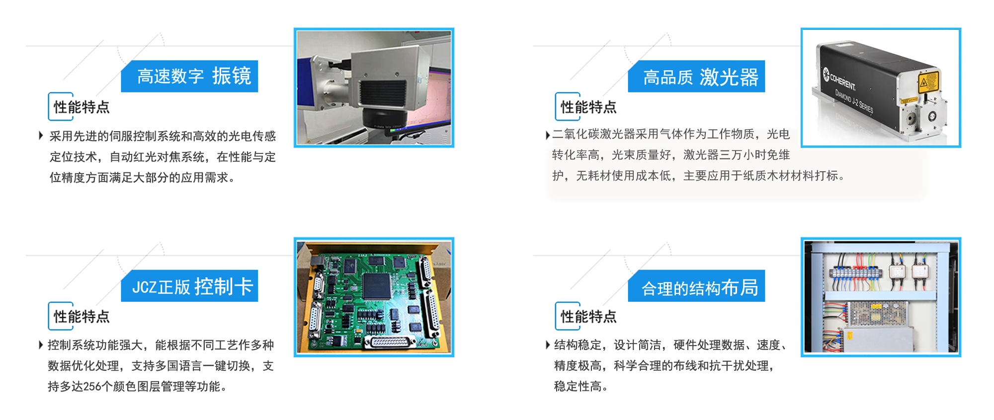 20W在線飛行激光打標(biāo)機(jī)細(xì)節(jié)優(yōu)勢